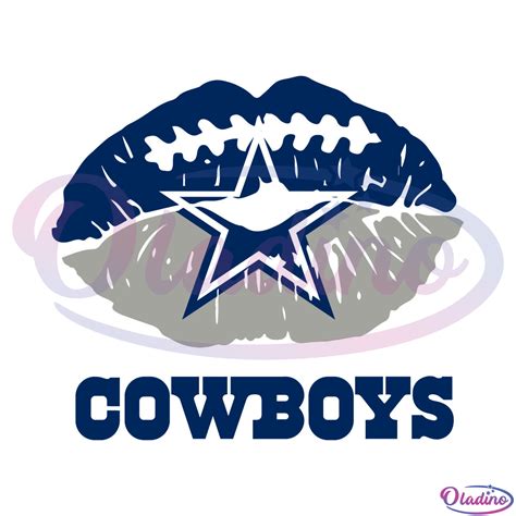 Cowboys Lip Star Dallas Cowboys Logo Svg