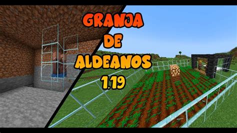 Como Hacer Una Granja De Aldeanos Automatica Minecraft Java