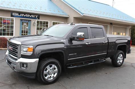 Used 2015 Gmc 2500 Slt W Z71 4x4 Slt W Z71 Duramax For Sale In Wooster Ohio Summit Motorcars