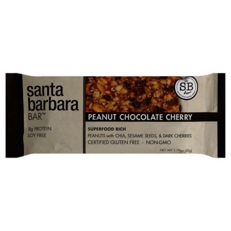 Santa Barbara Bar Peanut Chocolate Cherry 1 58 Oz Kroger