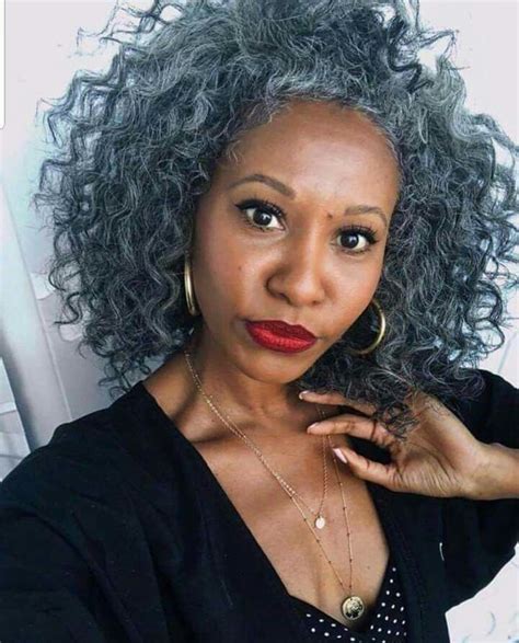 Pin By Yvettebrown On Gray And Beautiful Silver Grey Hair Natural Gray Hair Gray Hair Beauty