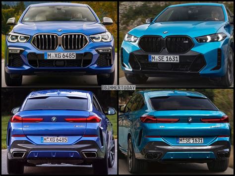 Bild Vergleich Bmw X Facelift Trifft G Pre Facelift