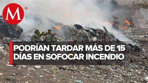 Incendio En Basurero De Tepotzotl N Se Extiende Hect Reas Youtube