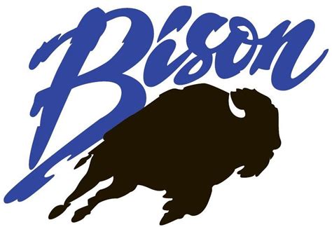 Blue Bison Logo LogoDix