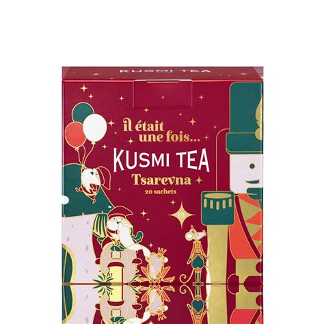 Thés Kusmi Tea Thé Noël TSAREVNA Edition 2023 20 sachets 20 sachets