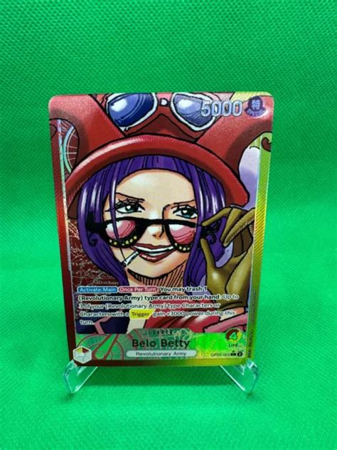 Belo Betty Op05 002 One Piece Alt Art Leader Awakening Of The New Era