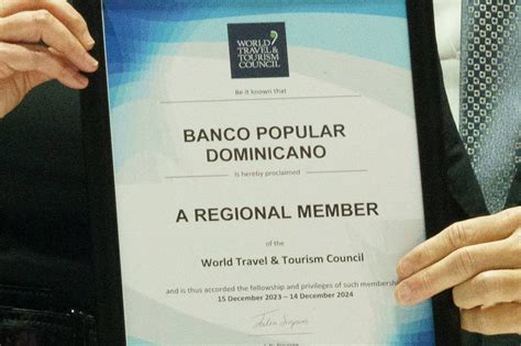 Banco Popular Recibe Acreditaci N Como Miembro Del Wttc Noticias De