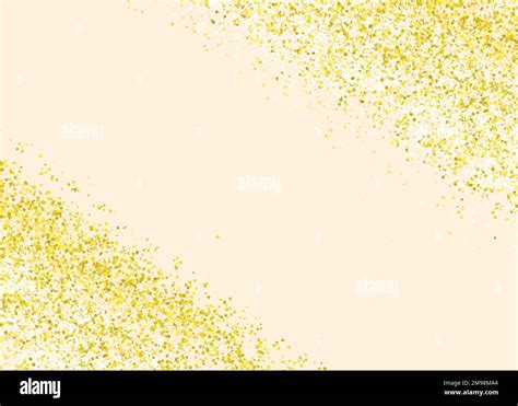 Gold glitter particles on yellow cream background Stock Photo - Alamy