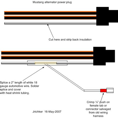 1966 Mustang Alternator Wiring Diagram Circuit Diagram