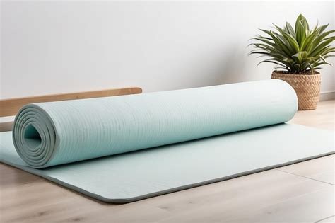 Premium Photo Zen Design Yoga Studio Mat Mockup