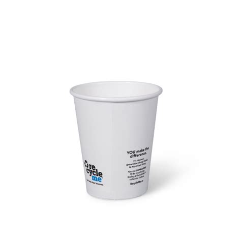 Detpak 8oz Single Wall Recycleme™ Hot Cups Neeyog Packaging