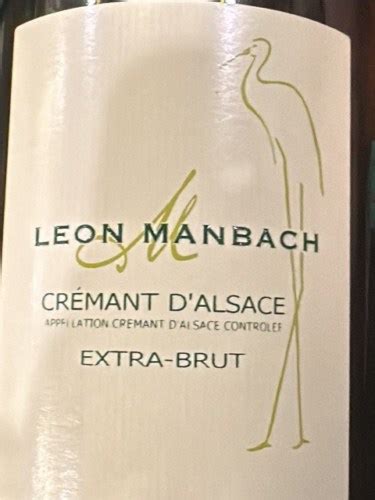 Leon Manbach Cr Mant D Alsace Brut Vivino Us