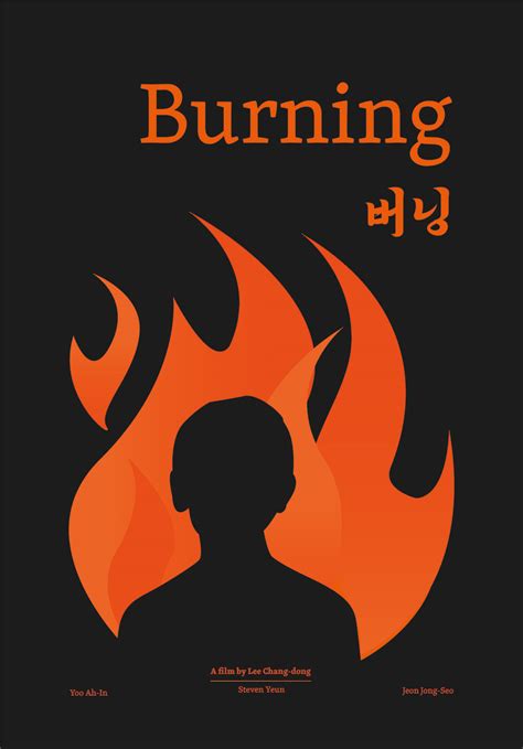 Burning: movie poster :: Behance