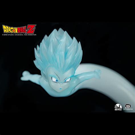 With Led Polystone Resin Figure Gotenks Ssj Vs Majin Buu Dragon