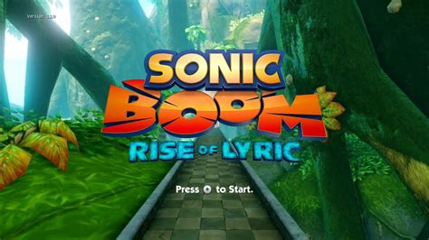 Sonic Boom Rise Of Lyric Part Lyric S Tomb No Commentary Youtube