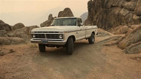 Barn Find Road Trip In A 1975 Ford F 100