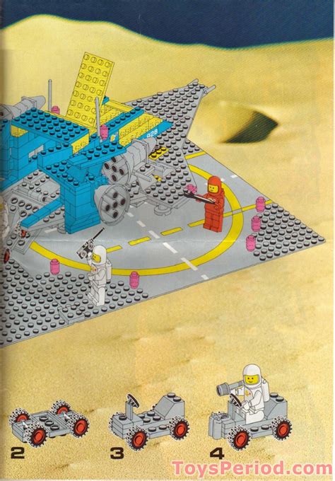 LEGO 497 Galaxy Explorer Instructions and Parts List