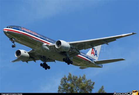 N An American Airlines Boeing Er Aviacioncr Net