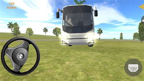 Indian Sleeper Bus Simulator Wite Bus With Luggage On Roof Gameplay