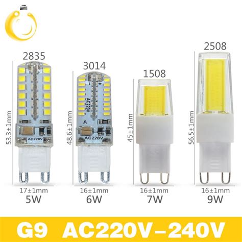 Newest G Led Lamp Cob Led Bulb W W W W W W V Led G Cob