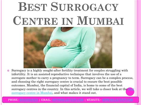 Ppt Best Surrogacy Centre In Mumbai Powerpoint Presentation Free