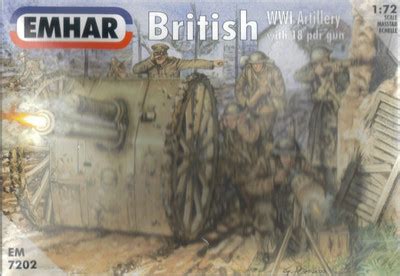 Emhar Mm Wwi British Artillery Pounder Guns