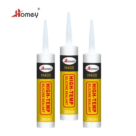 Homey Acetic Cure High Temp Resistance Silicone Sealant China High