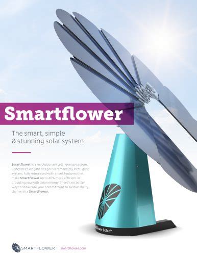 Alle Kataloge und technischen Broschüren von Smartflower