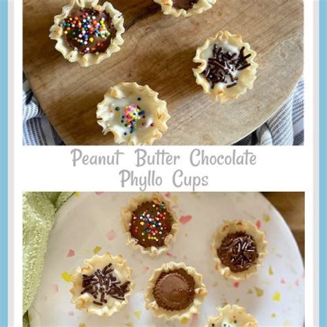 Peanut Butter Chocolate Phyllo Cups - Pam's Daily Dish