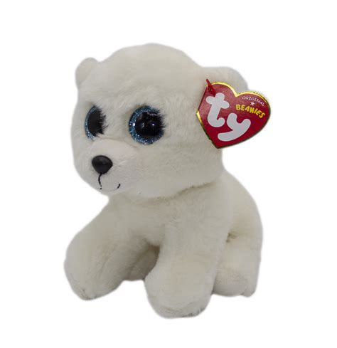 Ty Beanie Baby: Arctic the Wild Bear | Glitter Eyes | Stuffed Animal