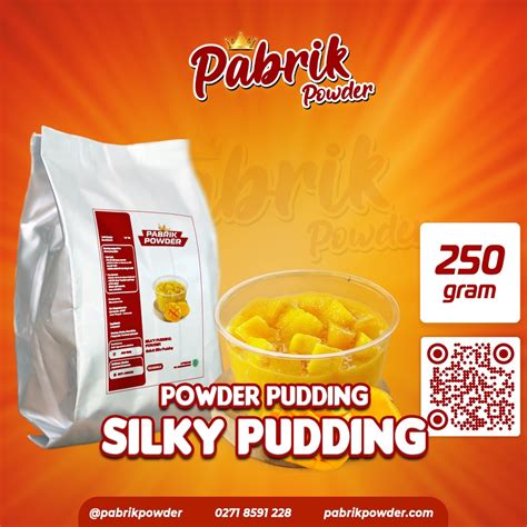 Jual Silky Pudding Powder Bubuk Puding 250 Gram Shopee Indonesia