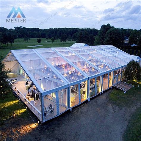 Large Custom Clear Span Transparent Party Tent For Wedding Party