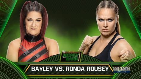 WWE 2K23 Dream Match Bayley Vs Ronda Rousey Money In The Bank 2024