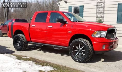 Wheel Offset Dodge Ram Aggressive Outside Fender Leveling