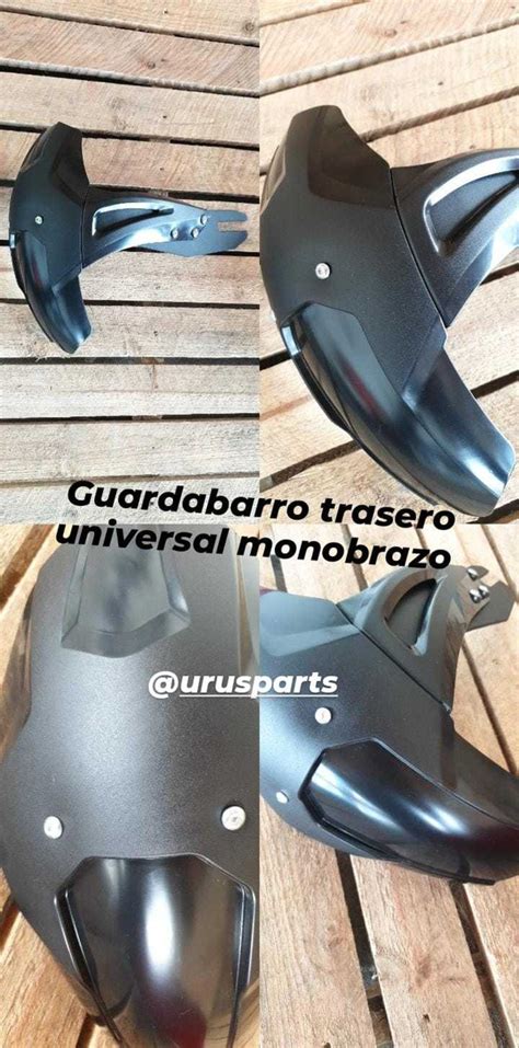 Guardabarro Trasero Moto Mono Brazo Monobrazo Universal Urus Parts