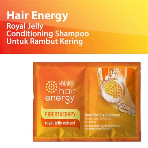 Makarizo Hair Energy Conditioning Shampoo Fibertherapy Ml Sachet