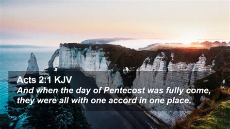 Acts 2 1 KJV Desktop Wallpaper And When The Day Of Pentecost Was