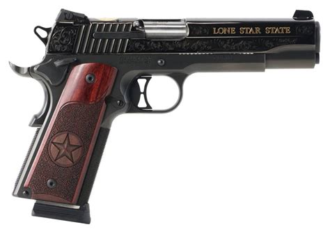 Sig Sauer Txg Texas Engraved Gold Acp Black