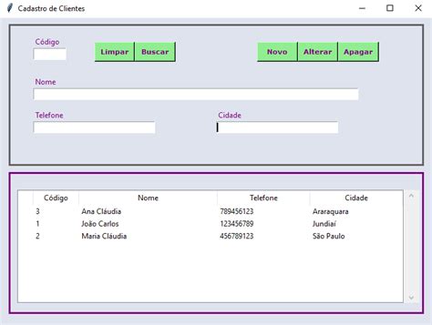 GitHub YumeDakuzaku Tkinter Projeto Cadastro De Clientes