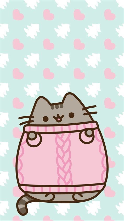 Pusheen The Cat Iphone Pink Pusheen Hd Phone Wallpaper Pxfuel