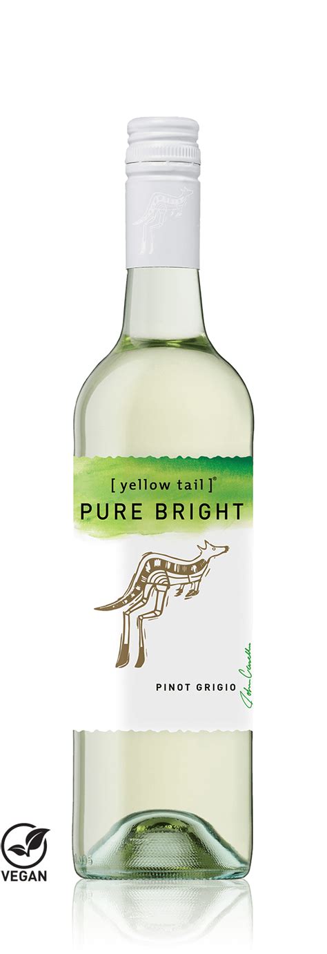 Pure Bright Pinot Grigio Yellow Tail Wines International