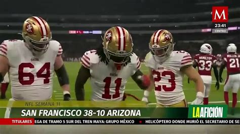 San Francisco 49ers Aplastan A Arizona Cardinals En Regreso De NFL A