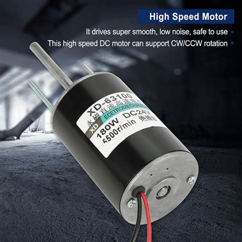 Brush Dc Motor Xd 63100 Motor Cwccw 1224v 150w For Diy Generator