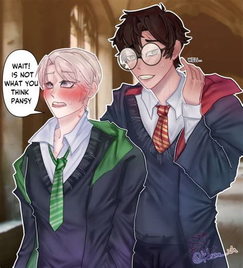 Pin Em Harry Potter Drarry Ilustra Es Fotos