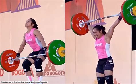 Hidilyn Diaz Sumungkit Ng 3 Ginto Sa World Championships