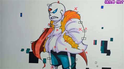 How To Draw Omnipotent Sans Undertale Au C Ch V Xans M Nh Nh T Youtube