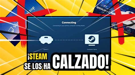 STEAM Se HA PASADO El JUEGO Con STEAM LINK VR La NUEVA PCVR Esta