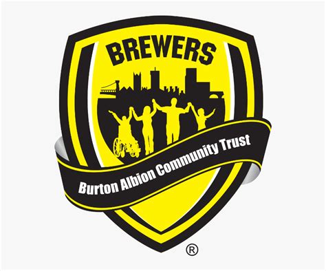 Burton Albion Club Logo Png, Transparent Png - kindpng