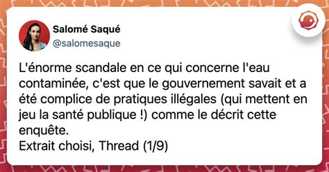 Scandale Des Eaux En Bouteille Le Gouvernement Savait Twog