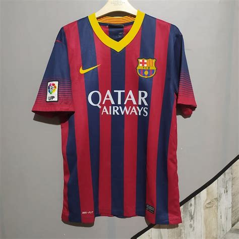 Nike Nike x FC Barcelona 2013/14 #10 Messi Home Jersey | Grailed